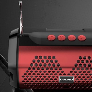 Dudao głośnik bezprzewodowy Bluetooth 5.0 3W 500mAh radio czarny (Y9s-black)