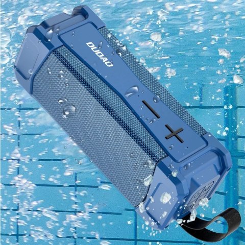 Dudao wodoodporny IP6 głośnik bezprzewodowy Bluetooth 5.0 10W 4000mAh niebieski (Y1Pro-blue)