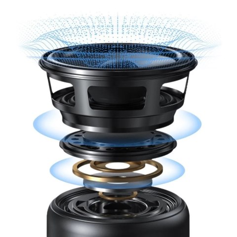 Joyroom 5W przenośny bezprzewodowy głośnik Bluetooth czarny (JR-ML02)