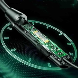 Joyroom bezprzewodowe słuchawki sportowe bluetooth neckband zielony (JR-D6)