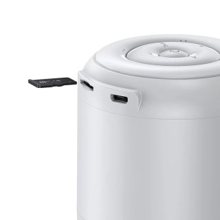 Joyroom przenośny bezprzewodowy głośnik bluetooth 5W 2200mAh biały (JR-ML01)