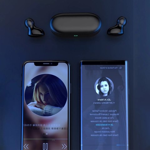 Proda Azeada BeiLe bezprzewodowe słuchawki Bluetooth TWS biały (PD-BT103 white)