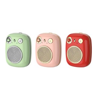 Remax Haley Series bezprzewodowy głośnik bluetooth 5.1 200mAh zielony (RB-M58)