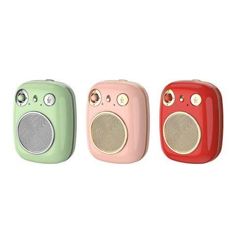 Remax Haley Series bezprzewodowy głośnik bluetooth 5.1 200mAh zielony (RB-M58)