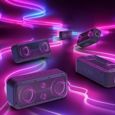 Tronsmart Element Force Pro bezprzewodowy wodoodporny głośnik Bluetooth 5.0 60W czarny (Force Pro)