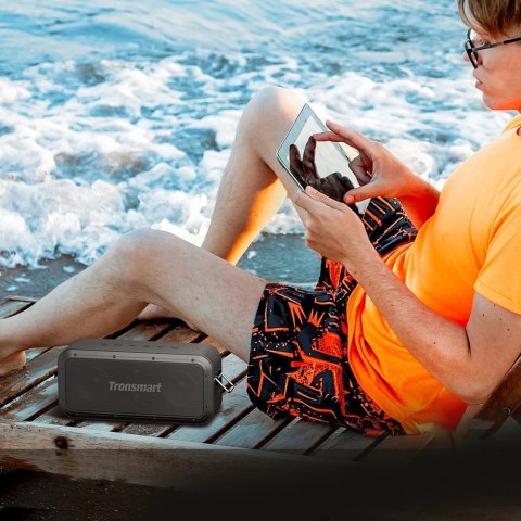 Tronsmart Element Force Pro bezprzewodowy wodoodporny głośnik Bluetooth 5.0 60W czarny (Force Pro)