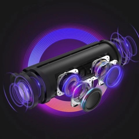 Tronsmart Force 2 przenośny wodoodporny bezprzewodowy głośnik Bluetooth 5.0 30W czarny (372360)