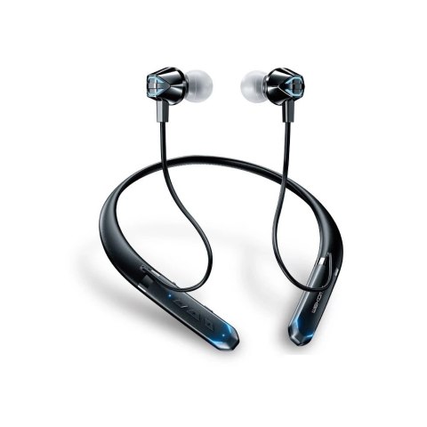 WK Design V47 bezprzewodowe słuchawki gamingowe dokanałowe z mikrofonem czarny (V47)