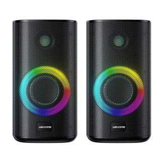 WK Design głośniki bezprzewodowe Bluetooth 5.0 czarny (D33)