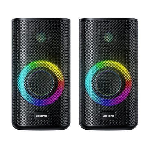 WK Design głośniki bezprzewodowe Bluetooth 5.0 czarny (D33)