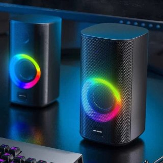 WK Design głośniki bezprzewodowe Bluetooth 5.0 czarny (D33)