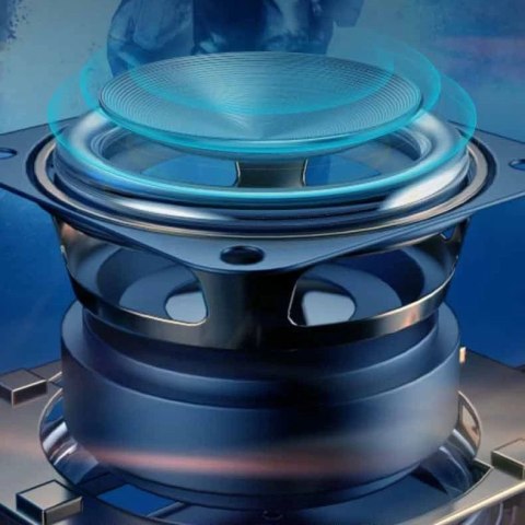 WK Design głośniki bezprzewodowe Bluetooth 5.0 czarny (D33)