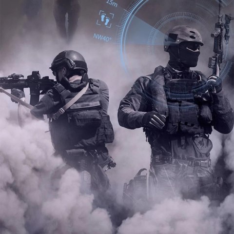 Baseus GAMO wokółuszne słuchawki USB z mikrofonem i pilotem dla graczy szary (NGD05-01)