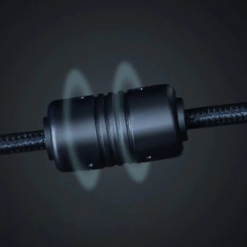 Baseus GAMO wokółuszne słuchawki USB z mikrofonem i pilotem dla graczy szary (NGD05-01)