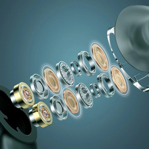 Joyroom wodoodporne IPX5 dokanałowe bezprzewodowe słuchawki Bluetooth 5.0 TWS czarny (JR-TL7)