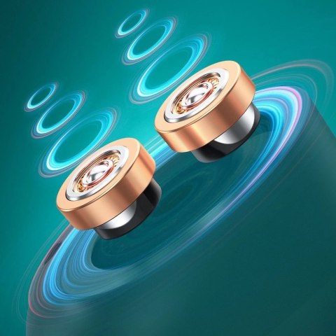 Joyroom wodoodporne IPX5 dokanałowe bezprzewodowe słuchawki Bluetooth 5.0 TWS czarny (JR-TL7)