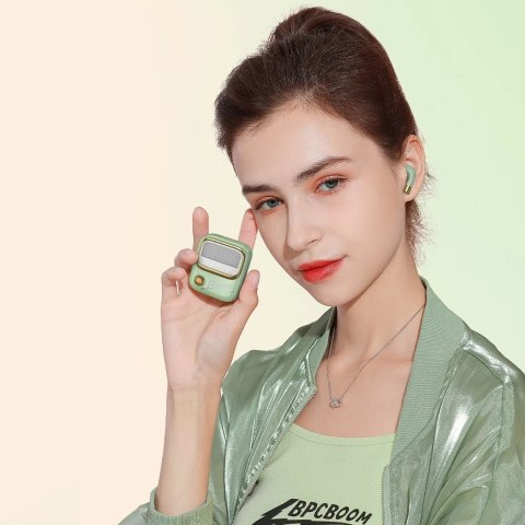 Remax Yosee Series bezprzewodowe słuchawki TWS bluetooth 5.0 450mAh czerwony (TWS-38)