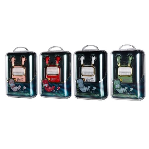 Remax Yosee Series bezprzewodowe słuchawki TWS bluetooth 5.0 450mAh czerwony (TWS-38)