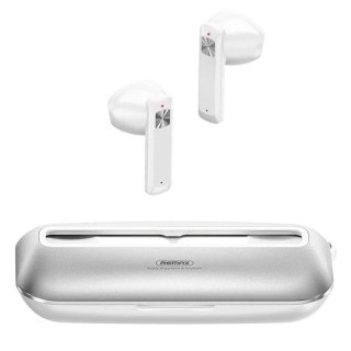 Remax bezprzewodowe słuchawki TWS bluetooth 5.0 300mAh srebrny (TWS-28)