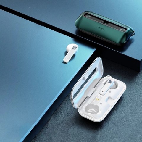 Remax bezprzewodowe słuchawki TWS bluetooth 5.0 300mAh srebrny (TWS-28)