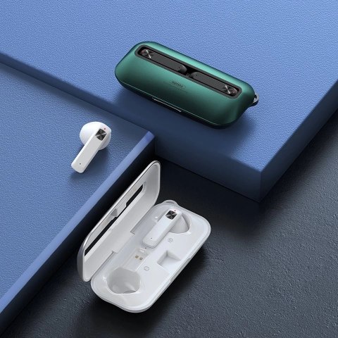 Remax bezprzewodowe słuchawki TWS bluetooth 5.0 300mAh srebrny (TWS-28)