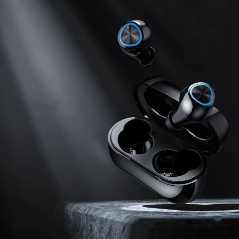 Remax dokanałowe bezprzewodowe słuchawki Bluetooth 5.0 TWS biały (TWS-16 white)