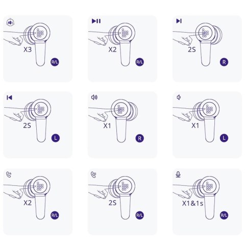 Tronsmart Apollo Air + TWS ANC dokanałowe wodoodporne bezprzewodowe słuchawki Bluetooth 5.2 biały (372453)