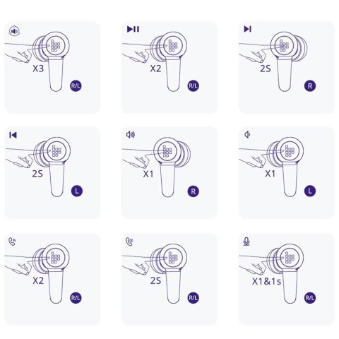 Tronsmart Apollo Air + TWS ANC dokanałowe wodoodporne bezprzewodowe słuchawki Bluetooth 5.2 czarny (372359)