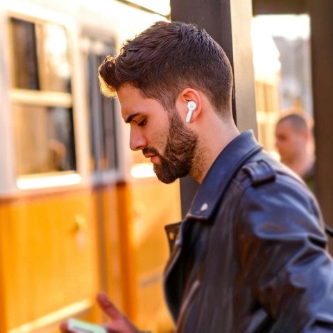 Tronsmart Apollo Air TWS dokanałowe wodoodporne bezprzewodowe słuchawki Bluetooth 5.2 biały (372452)