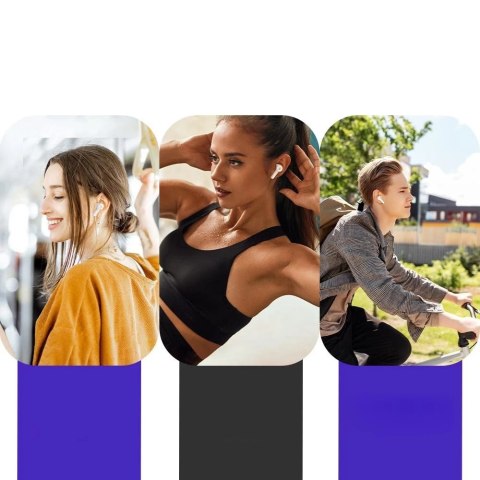 Tronsmart Apollo Air TWS dokanałowe wodoodporne bezprzewodowe słuchawki Bluetooth 5.2 biały (372452)