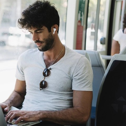 Tronsmart Apollo Air TWS dokanałowe wodoodporne bezprzewodowe słuchawki Bluetooth 5.2 biały (372452)