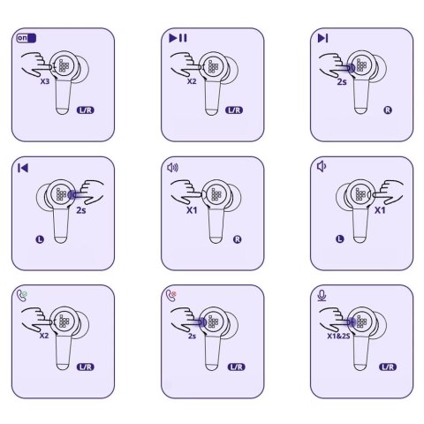 Tronsmart Apollo Air TWS dokanałowe wodoodporne bezprzewodowe słuchawki Bluetooth 5.2 biały (372452)
