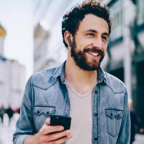 Tronsmart Battle Gaming TWS douszne bezprzewodowe słuchawki Bluetooth wodoodporne IPX5 czarny (449556)