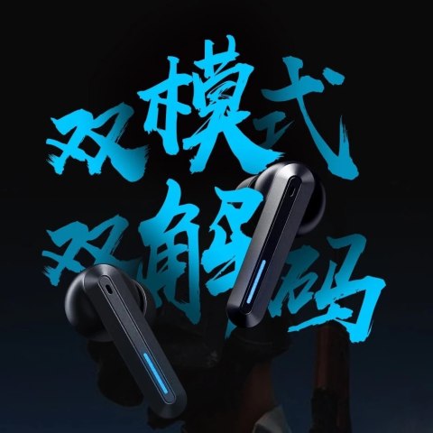 WK Design bezprzewodowe słuchawki Bluetooth TWS wodoodporne IPX4 czarny (ET-V9 black)