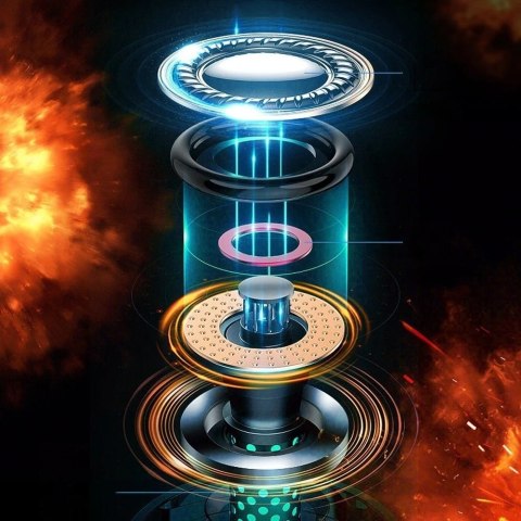 WK Design bezprzewodowe słuchawki Bluetooth TWS wodoodporne IPX4 szary (ET-V9 grey)