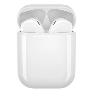 WK Design douszne bezprzewodowe słuchawki Bluetooth TWS biały (T3 white)