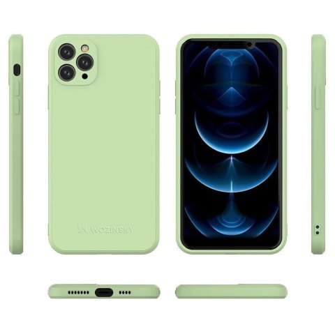 Wozinsky Color Case silikonowe elastyczne wytrzymałe etui iPhone 11 Pro Max czerwony