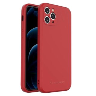 Wozinsky Color Case silikonowe elastyczne wytrzymałe etui iPhone 11 Pro czerwony