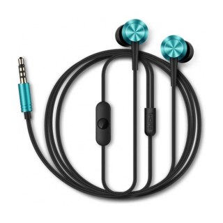 Xiaomi 1More Piston słuchawki dokanałowe zestaw słuchawkowy z pilotem i mikrofonem 3,5mm mini jack niebieskie (EU Blister)