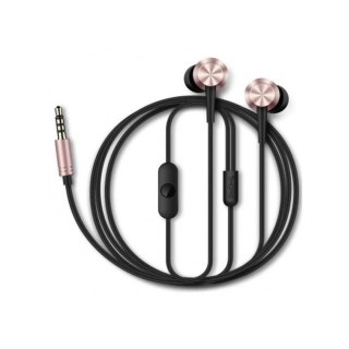Xiaomi 1More Piston słuchawki dokanałowe zestaw słuchawkowy z pilotem i mikrofonem 3,5mm mini jack różowe (EU Blister)