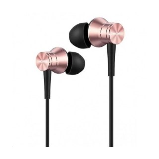 Xiaomi 1More Piston słuchawki dokanałowe zestaw słuchawkowy z pilotem i mikrofonem 3,5mm mini jack różowe (EU Blister)
