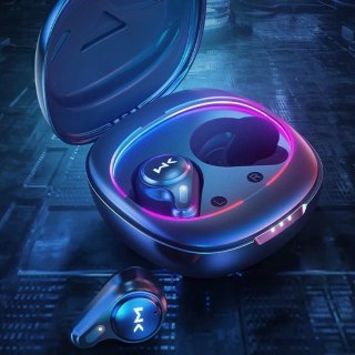 WK Design VB02 dokanałowe słuchawki TWS wodoodporne IPX5 Earbuds czarny (VB02)