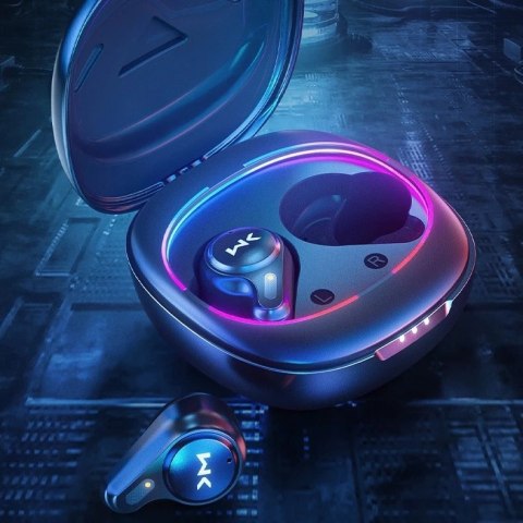 WK Design VB02 dokanałowe słuchawki TWS wodoodporne IPX5 Earbuds czarny (VB02)