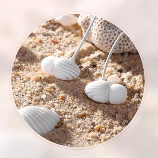 Joyroom dokanałowe słuchawki 3,5 mm mini jack z pilotem i mikrofonem biały (JR-EL112)