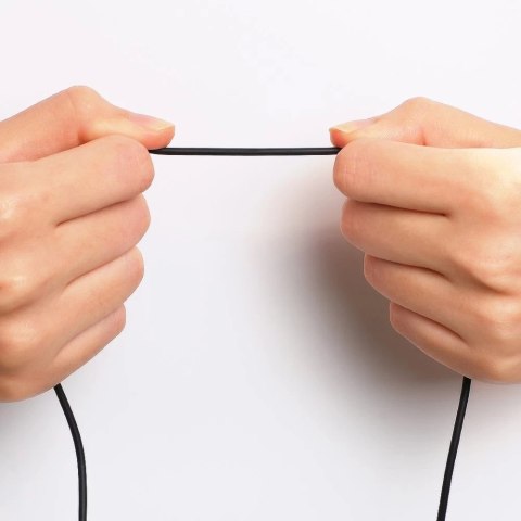 Joyroom dokanałowe słuchawki 3,5 mm mini jack z pilotem i mikrofonem biały (JR-EL114)