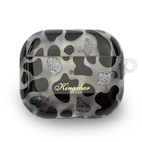 Kingxbar Charm Pods Case etui do AirPods 3 obudowa pokrowiec na słuchawki krowa