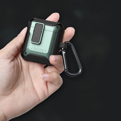 Nillkin Bounce Case etui do AirPods 2 / AirPods 1 pancerny pokrowiec na słuchawki czarny