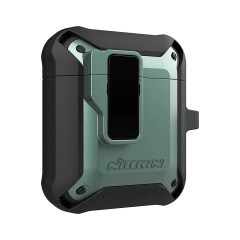 Nillkin Bounce Case etui do AirPods 2 / AirPods 1 pancerny pokrowiec na słuchawki zielony