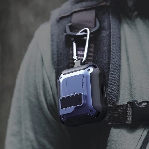 Nillkin Bounce Case etui do AirPods 2 / AirPods 1 pancerny pokrowiec na słuchawki zielony