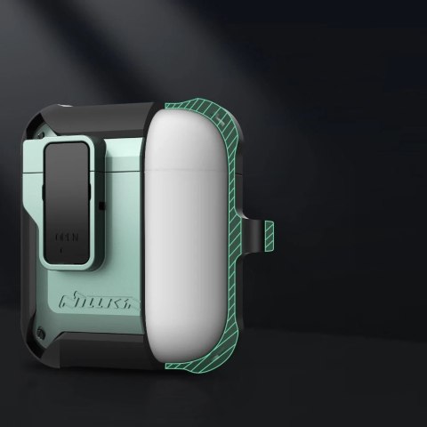 Nillkin Bounce Case etui do AirPods 2 / AirPods 1 pancerny pokrowiec na słuchawki zielony